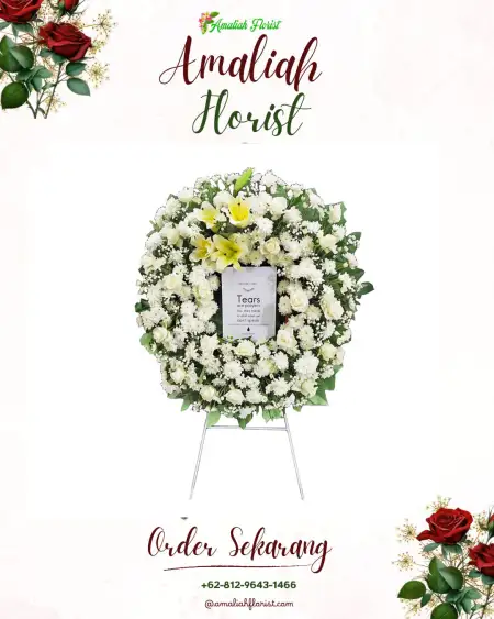 Krans Bunga Duka Setia Tama